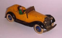 Dinky Toys GB Pre War 36F British Salmson Sports Four Seater w/driver VERY RARE!