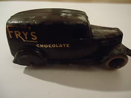 Dinky Toys Pre War 1935 - 1939 Brown 28 Type 2 Frys Delivery Van Truck 28S