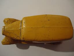 Dinky Toys Pre War 1935 - 1939 Yellow 28 type 2 Osram Delivery Van Truck 28W