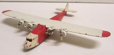 Dinky Toys, pre-war 60a Imperial Airways Liner, (2)