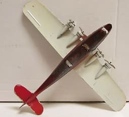 Dinky Toys, pre-war 60a Imperial Airways Liner, (2)