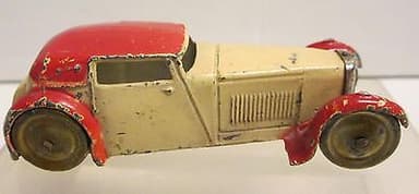 Dinky Toys pre-war Hornby series, 22b Closed Sports Coupe, rare