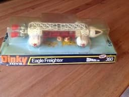 DINKY TOYS SPACE 1999 EAGLE FREIGHTER DIE CAST METAL TOY