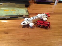 DINKY TOYS SPACE 1999 EAGLE FREIGHTER DIE CAST METAL TOY
