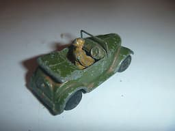 DINKY TOYS VINTAGE ARMY MILITARY PRE WAR AUSTIN 7 SEVEN OPEN TOP