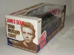 ERTL DIECAST AMERICAN MUSCLE VINTAGE 1949 JAMES DEAN MERCURY COUPE  1:18 BOXED