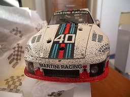 EXOTO PORSCHE 935 MARTINI RACE WORN NO 40 1/18 LE MANS MINT 1976 VERY RARE 18105