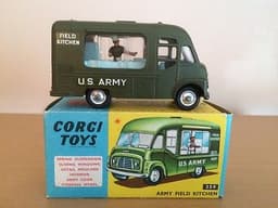 Fantastic, MINT boxed Corgi (No 359) Smiths Karrier Van Army Field Kitchen