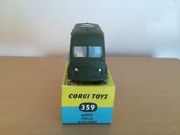Fantastic, MINT boxed Corgi (No 359) Smiths Karrier Van Army Field Kitchen