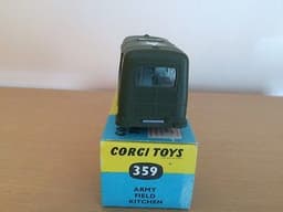 Fantastic, MINT boxed Corgi (No 359) Smiths Karrier Van Army Field Kitchen