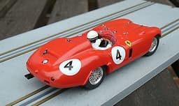Ferrari 121 Le Mans 1955 Castellotti Marzotto slot car 1/32 scale.