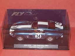 FLY SLOT CAR FERRARI 250 GTO 250GTO SEBRING 1963 BOXED Not Scalextric