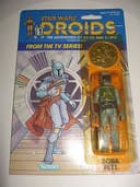 KENNER VINTAGE STAR WARS DROIDS BOBA FETT W/ COIN ULTRA RARE MOC