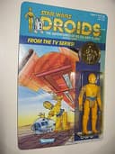 KENNER VINTAGE STAR WARS DROIDS C-3PO W/ COIN ULTRA RARE MOC UNPUNCHED