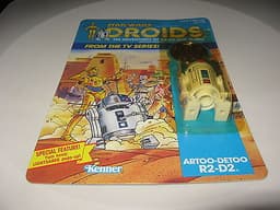 KENNER VINTAGE STAR WARS DROIDS R2-D2 W/ COIN ULTRA RARE MOC