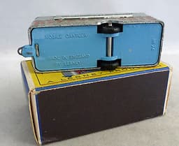 Lesney Matchbox Toys MB74a Mobile Canteen Silver BLACK WHEELS