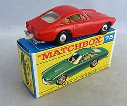 Lesney Matchbox Toys MB75b Ferrari Berlinetta RED F Box