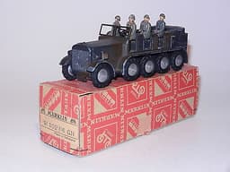 MARKLIN Original 8021/16GN Prime Mover w/soldiers w/box PRE-WAR