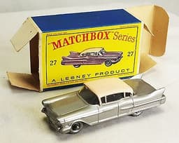 Matchbox Regular Wheels No.27c Cadillac Sixty Special – unlisted # 66