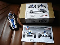 MICHEL VAILLANT WARSON VAILLANTE F1 PILOTE SANS VISAGE PROTO SLOT KIT MINT BOXED