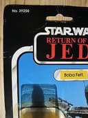 MOC Star Wars Boba Fett Return of the Jedi Kenner 77 Card Back Desert Scene ROTJ
