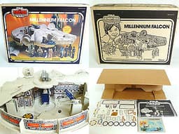 ??? N.MINT 100% Complete! Millennium Falcon MIB Boxed Kenner Vintage Star Wars