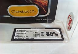 NEW 1983 Vintage Star Wars ? CHEWBACCA ? Palitoy Tri-Logo 79 BK UKG 85/85/90 AFA