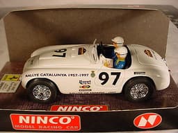 Ninco Ferrari 166 MM RACC 1997 Ltd Ed #50136 MB Vintage slot car