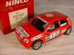 Ninco Renault Clio 16v #1 50102 Red Copa National MB slot car