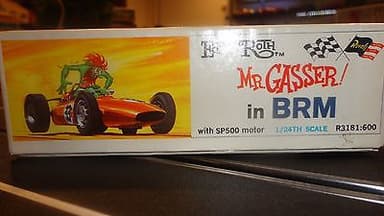 NOS Revell Mr Gasser Ed Big Daddy Roth Slot Car kit R3181:600 Molded in Orange