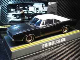 PIONEER SLOT CAR J-CODE SPECIAL DODGE CHARGER R/T SATIN BLACK PROTOTYPE , 1 OF 1