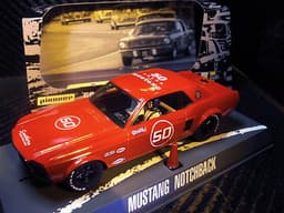 PIONEER SLOT CAR J-CODE SPECIAL MUSTANG NOTCHBACK 50 YEARS OF MUSTANG PROTOTYPE