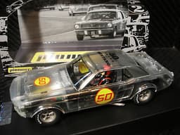 PIONEER SLOT CAR J-CODE SPECIAL X-RAY NOTCHBACK 50 YEARS OF MUSTANG PROTOTYPE