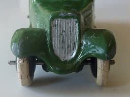 Pre war Dinky 28 type 2/280 van restored as 280g \'Bentalls\'