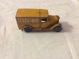 Pre-war Dinky 28A Delivery Van First Type "Hornby Trains"
