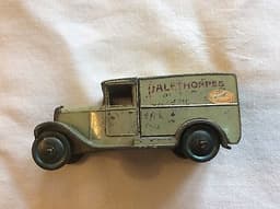 Pre-war Dinky 28A Delivery Van First Type Palethorpe\'s Sausages