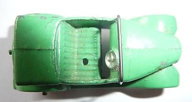 PRE WAR DINKY OPEN AUSTIN 7 SMALL CAR NO.35D LIME GREEN