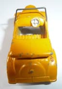 PRE WAR DINKY OPEN AUSTIN 7 SMALL CAR NO.35D YELLOW