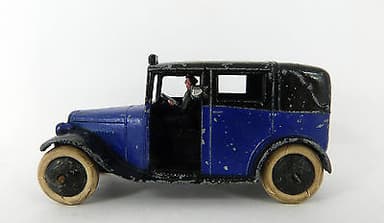 PRE WAR DINKY TOYS TAXI WITH DRIVER No 36g