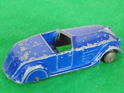 PRE-WAR MECCANO DINKY TOYS 22G STREAMLINE TOURER BLUE !!!!!
