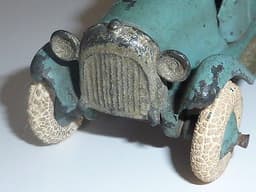 Pre war Taylor & Barrett (T&B) Sports Car. Very rare. Larger than Dinky scale.