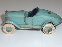 Pre war Taylor & Barrett (T&B) Sports Car. Very rare. Larger than Dinky scale.