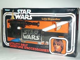 RARE UNUSED CANADIAN STAR WARS KENNER LUKE SKYWALKER UTILITY BELT SET 38480 MIB