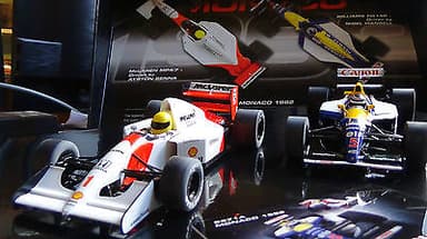 Scalextric - C2971A - Senna vs. Mansell, Monaco 1992 - Limited Ed. Mint boxed