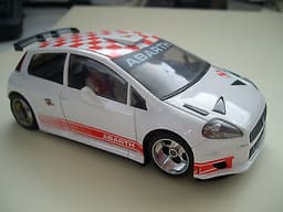 Scalextric NSR Fiat Abarth Rally Fast King 21 Boxer Motor Slot Car1/32