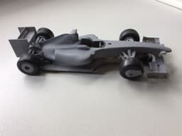 SCALEXTRIC STEREO LITHOGRAPHY PROTOTYPE BRAWN FORMULA 1 CAR