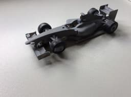 SCALEXTRIC STEREO LITHOGRAPHY PROTOTYPE BRAWN FORMULA 1 CAR