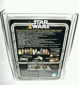 Star Wars 12 Back Darth Vader AFA 85 Unpunched