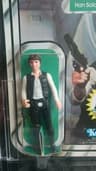 Star Wars Kenner Han Solo 20 back g AFA 85 Straight 85\'s!!!