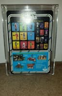 Star Wars Vintage Kenner Snaggletooth 21 A Back Card AFA 85 Clear Bubble 1979